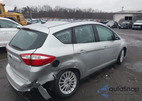 2013 Ford C-Max Hybrid Sel из США, поврежденный, VIN 1FADP5BU1DL548965